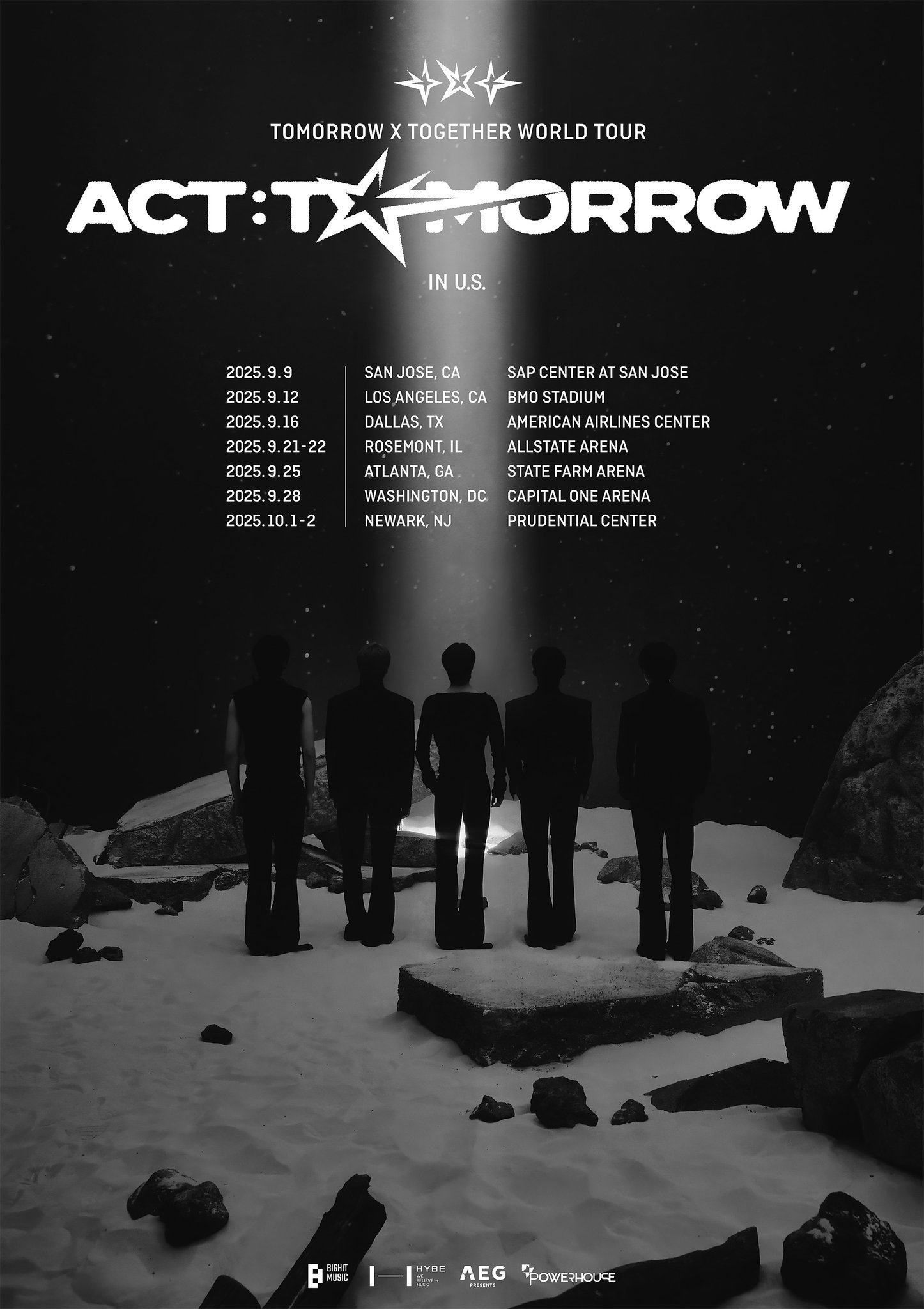 TOMORROW X TOGETHER WORLD TOUR 